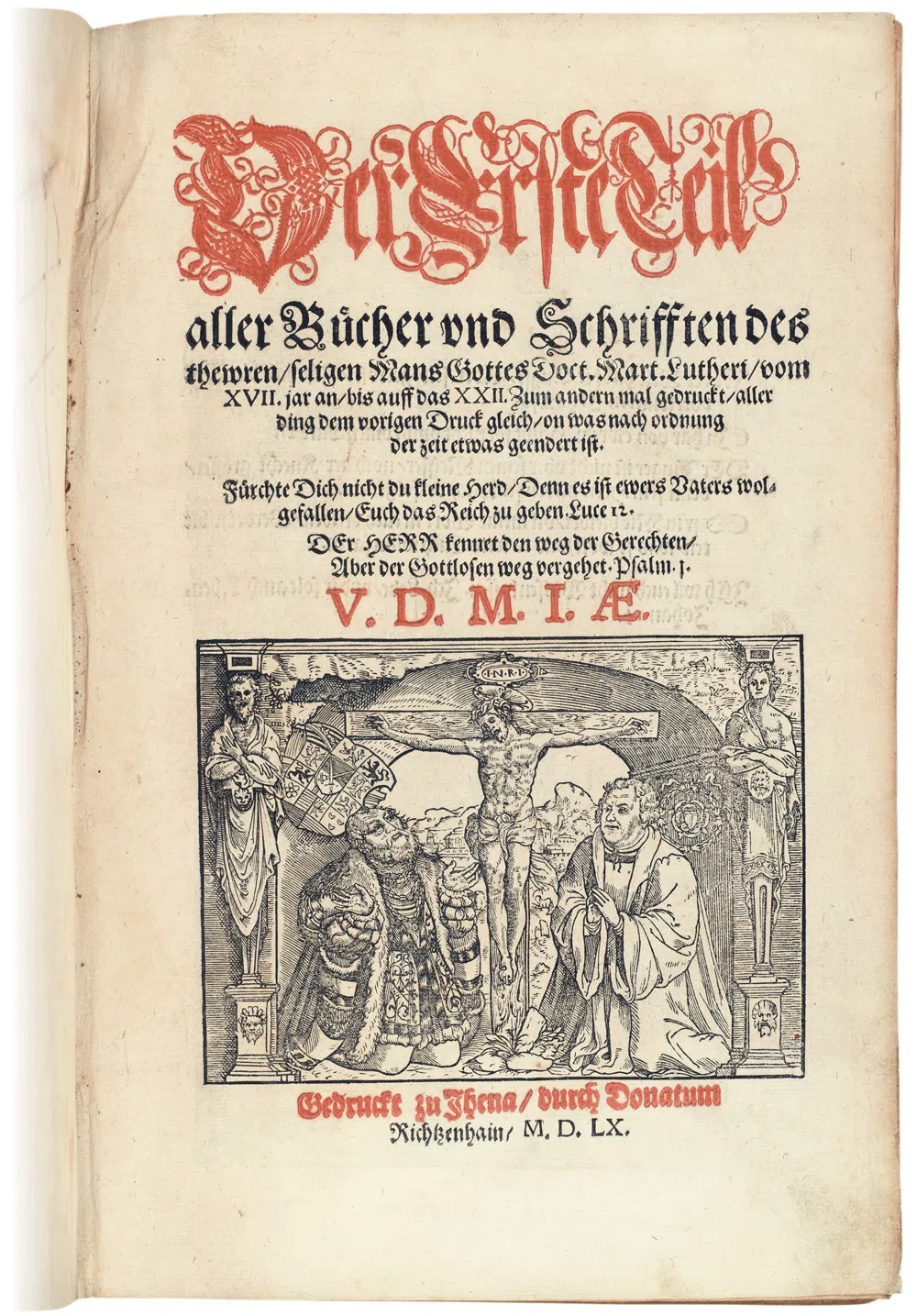 trésors du MIR : Écrits de Martin Luther